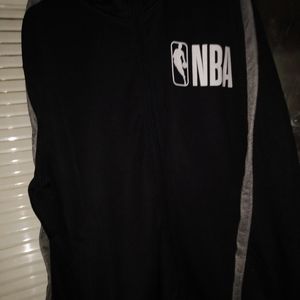 Black With Grey trim NBA Jacket 2X New with tags